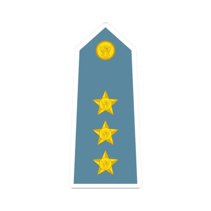 Sudan Air Force   OF02 (Sudan) (Military Rank) STICKER Vinyl Kiss-Cut Decal 2 Inch White - The Sticker Space