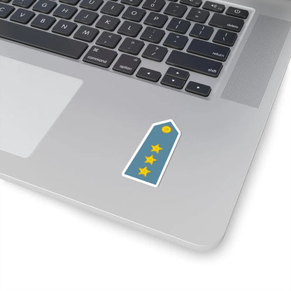 Sudan Air Force   OF02 (Sudan) (Military Rank) STICKER Vinyl Kiss-Cut Decal - The Sticker Space