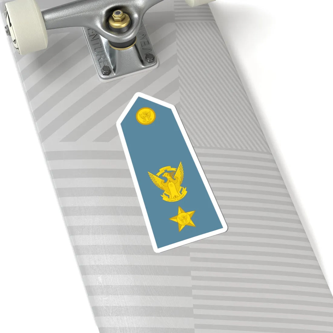 Sudan Air Force   OF04 (Sudan) (Military Rank) STICKER Vinyl Kiss-Cut Decal - The Sticker Space