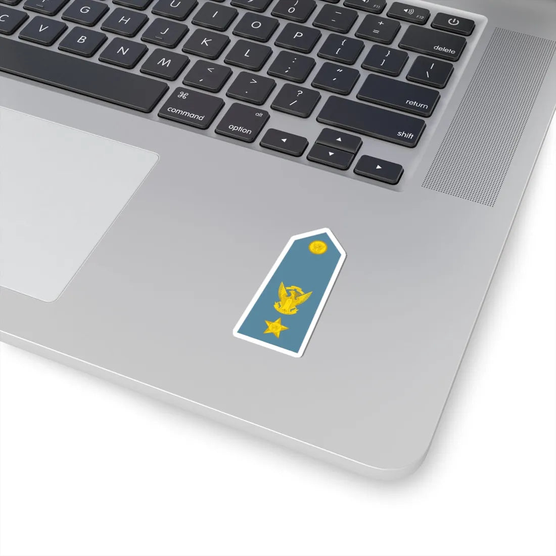 Sudan Air Force   OF04 (Sudan) (Military Rank) STICKER Vinyl Kiss-Cut Decal - The Sticker Space