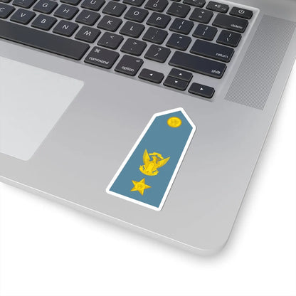 Sudan Air Force   OF04 (Sudan) (Military Rank) STICKER Vinyl Kiss-Cut Decal - The Sticker Space