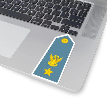 Sudan Air Force   OF04 (Sudan) (Military Rank) STICKER Vinyl Kiss-Cut Decal - The Sticker Space