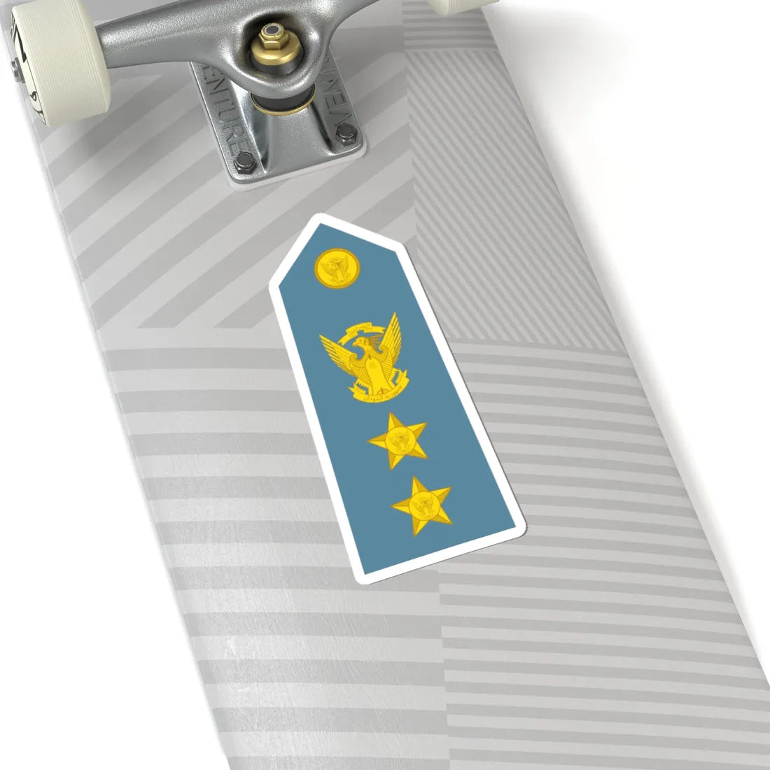 Sudan Air Force   OF05 (Sudan) (Military Rank) STICKER Vinyl Kiss-Cut Decal - The Sticker Space