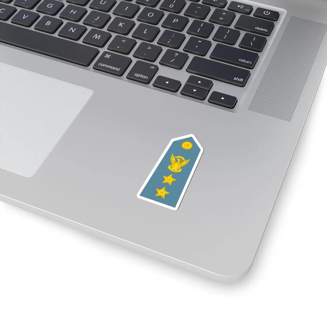 Sudan Air Force   OF05 (Sudan) (Military Rank) STICKER Vinyl Kiss-Cut Decal - The Sticker Space