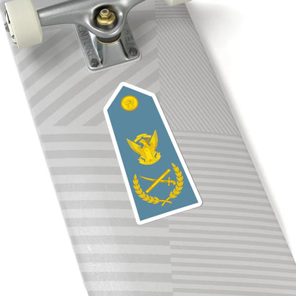Sudan Air Force   OF10 (Sudan) (Military Rank) STICKER Vinyl Kiss-Cut Decal - The Sticker Space