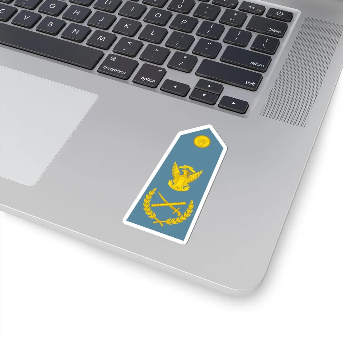 Sudan Air Force   OF10 (Sudan) (Military Rank) STICKER Vinyl Kiss-Cut Decal - The Sticker Space