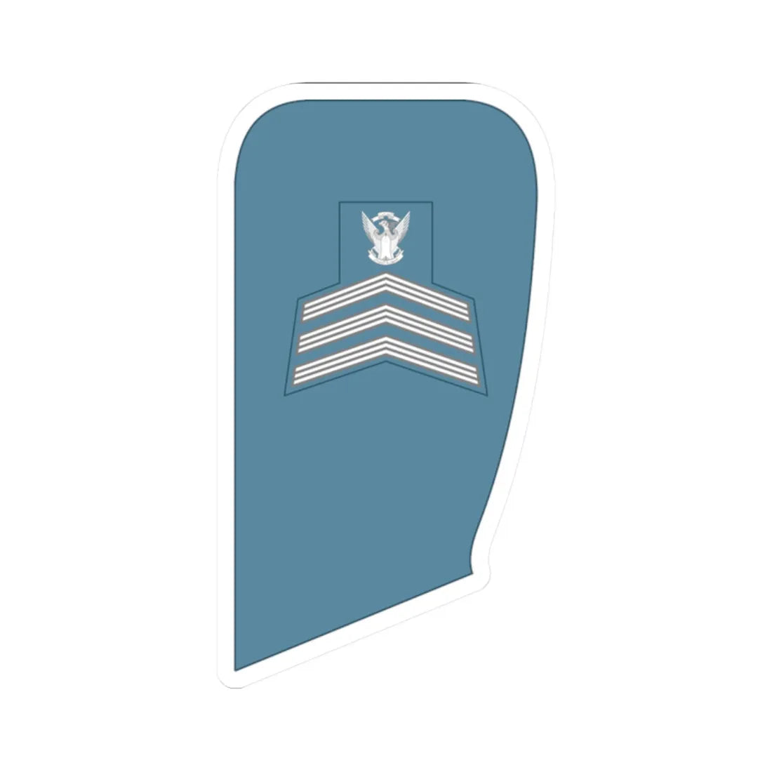 Sudan Air Force   OR06 (Sudan) (Military Rank) STICKER Vinyl Kiss-Cut Decal 2 Inch White - The Sticker Space
