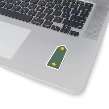 Sudan Army   OF01a (Sudan) (Military Rank) STICKER Vinyl Kiss-Cut Decal - The Sticker Space