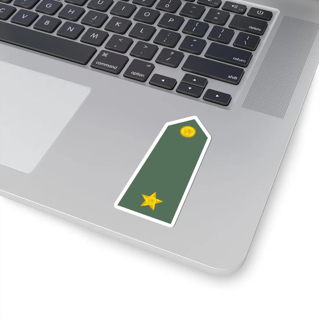 Sudan Army   OF01a (Sudan) (Military Rank) STICKER Vinyl Kiss-Cut Decal - The Sticker Space