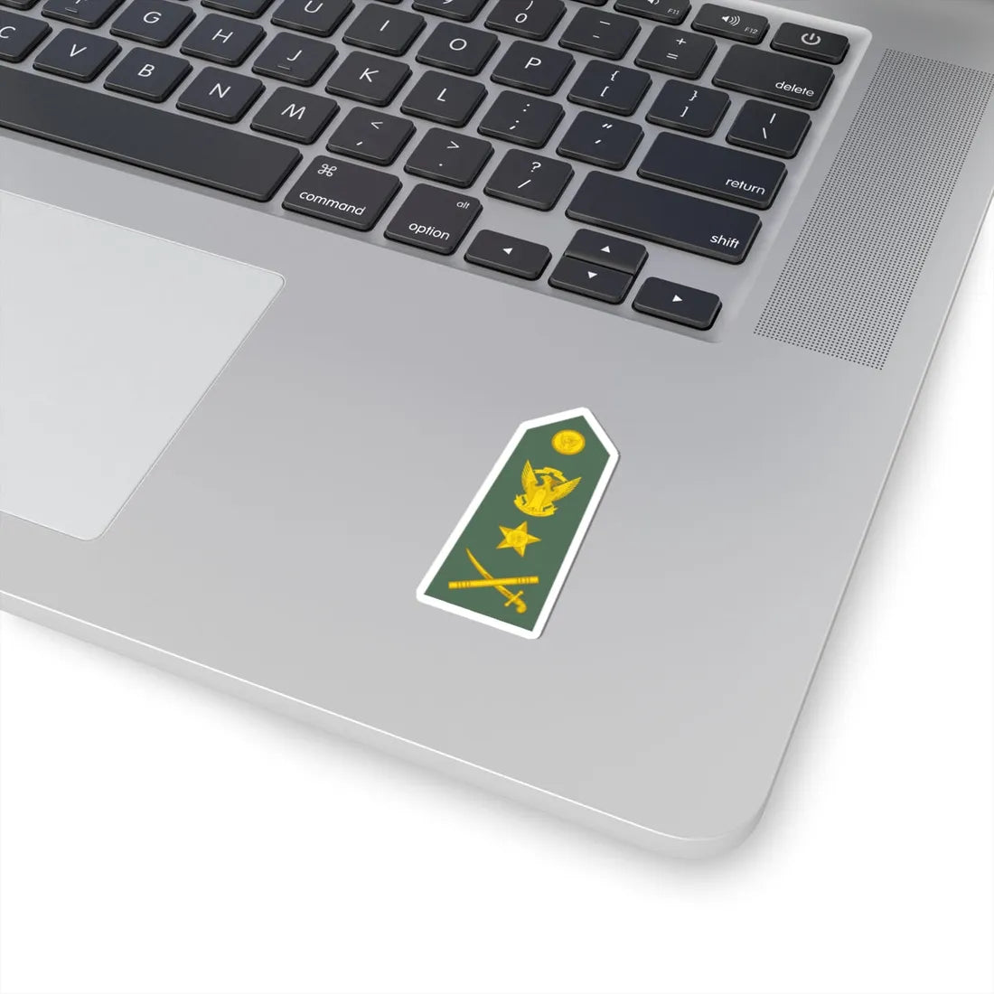 Sudan Army   OF08 (Sudan) (Military Rank) STICKER Vinyl Kiss-Cut Decal - The Sticker Space
