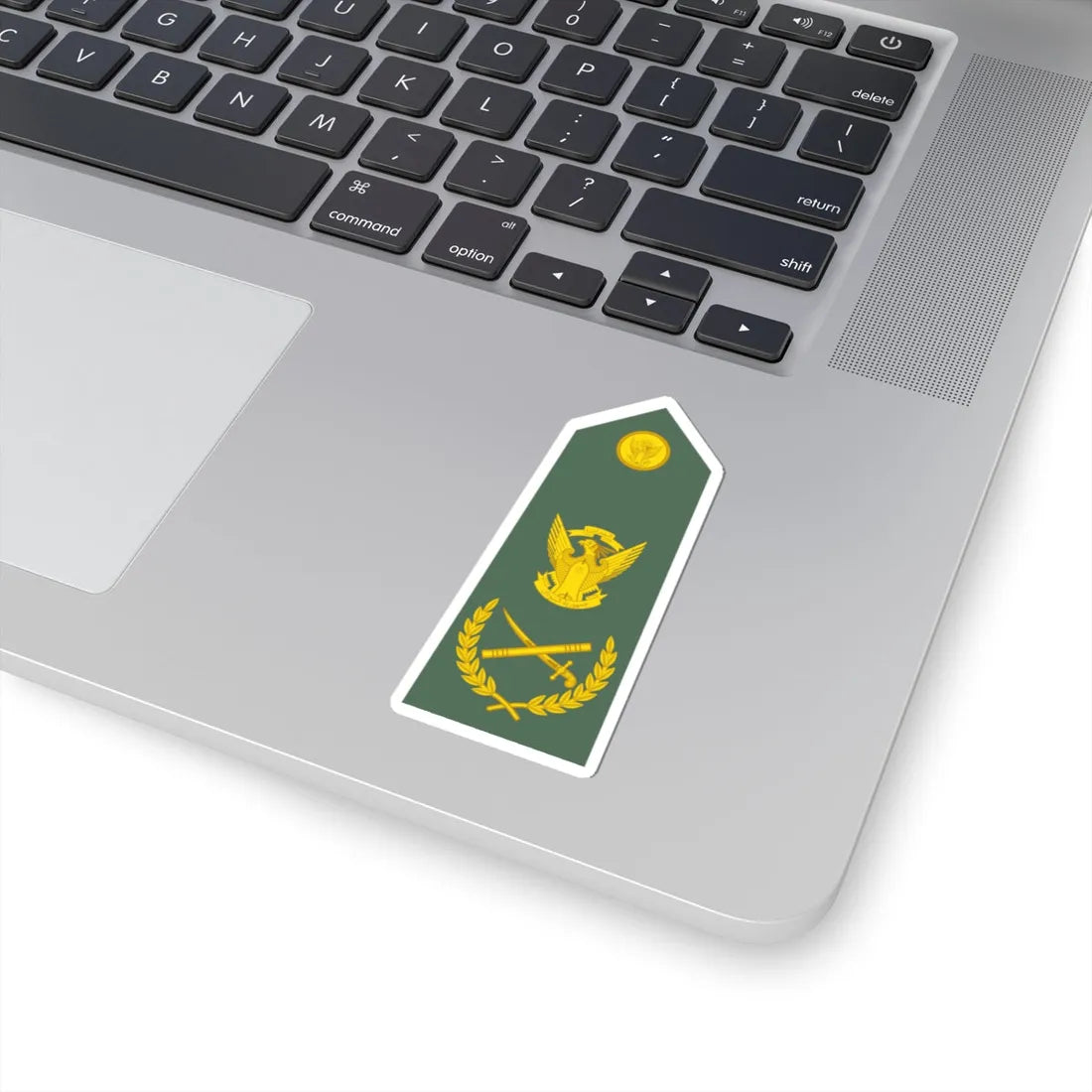 Sudan Army   OF10 (Sudan) (Military Rank) STICKER Vinyl Kiss-Cut Decal - The Sticker Space