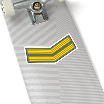 Sudan Army   OR04 (Sudan) (Military Rank) STICKER Vinyl Kiss-Cut Decal - The Sticker Space