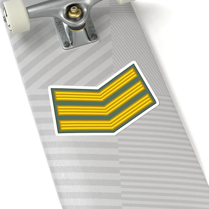 Sudan Army   OR05 (Sudan) (Military Rank) STICKER Vinyl Kiss-Cut Decal - The Sticker Space
