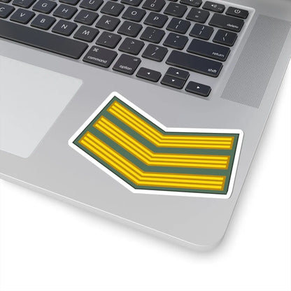 Sudan Army   OR05 (Sudan) (Military Rank) STICKER Vinyl Kiss-Cut Decal - The Sticker Space