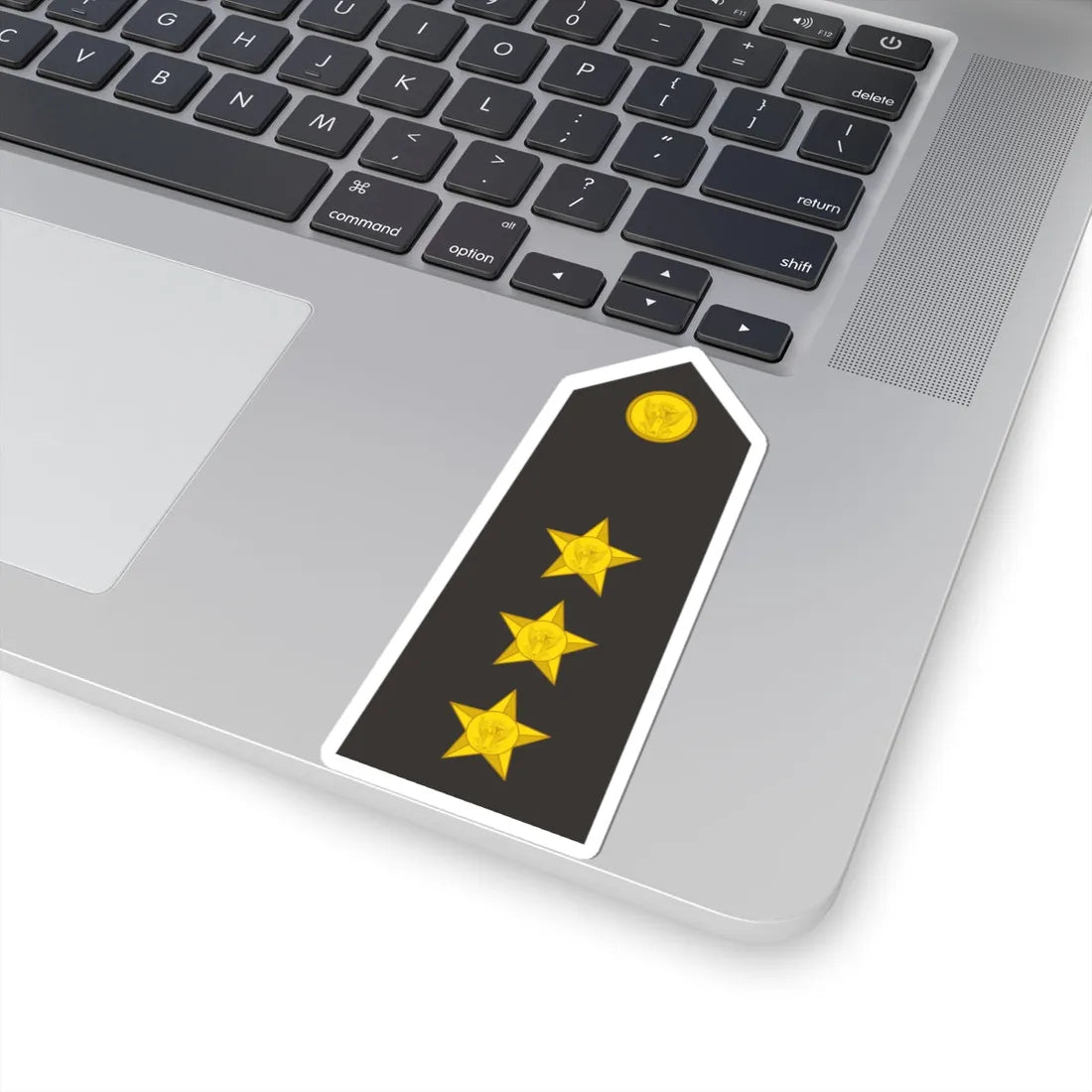 Sudan Navy   OF02 (Sudan) (Military Rank) STICKER Vinyl Kiss-Cut Decal - The Sticker Space