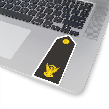 Sudan Navy   OF03 (Sudan) (Military Rank) STICKER Vinyl Kiss-Cut Decal - The Sticker Space
