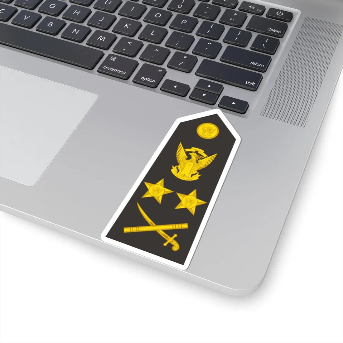 Sudan Navy   OF09 (Sudan) (Military Rank) STICKER Vinyl Kiss-Cut Decal - The Sticker Space