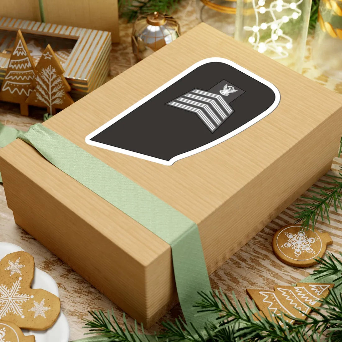 Sudan Navy   OR08 (Sudan) (Military Rank) STICKER Vinyl Kiss-Cut Decal - The Sticker Space