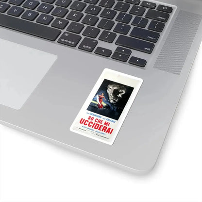 SUDDEN FEAR (ITALIAN) 1952 Movie Poster - STICKER Vinyl Kiss-Cut Decal - The Sticker Space
