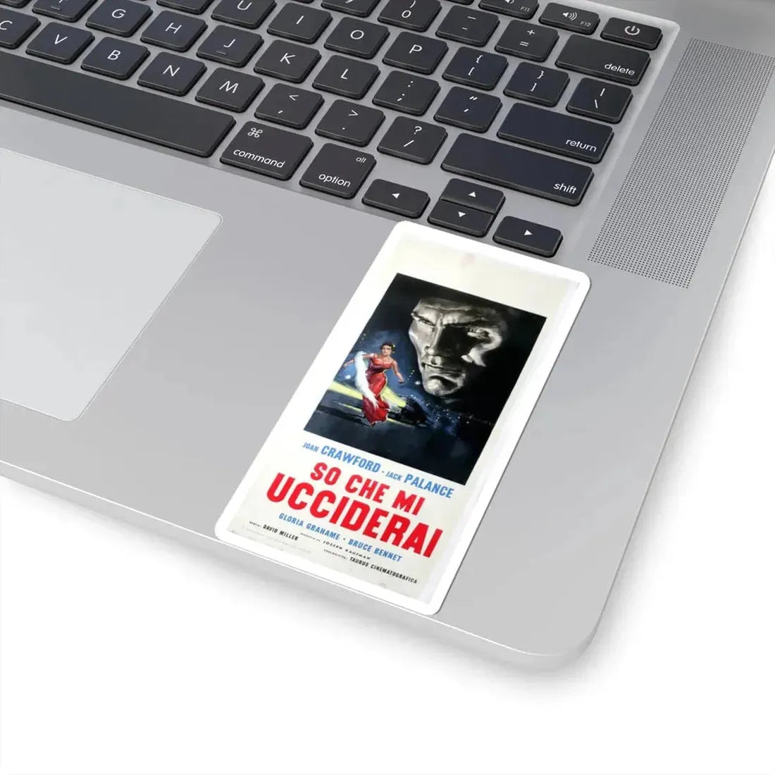 SUDDEN FEAR (ITALIAN) 1952 Movie Poster - STICKER Vinyl Kiss-Cut Decal - The Sticker Space