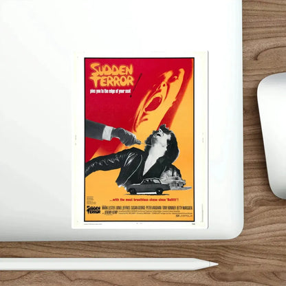 Sudden Terror 1971 Movie Poster STICKER Vinyl Die-Cut Decal - The Sticker Space