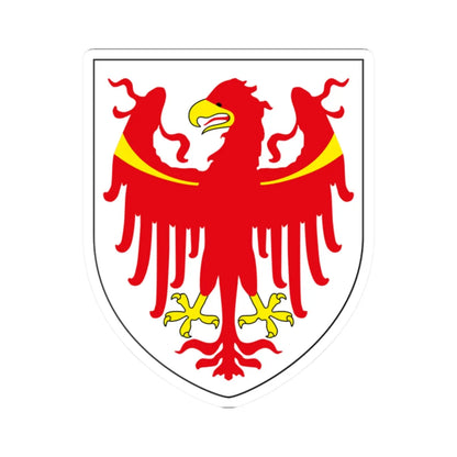 Suedtirol CoA (Italy) (Coat of Arms) STICKER Vinyl Kiss-Cut Decal 2 Inch White - The Sticker Space