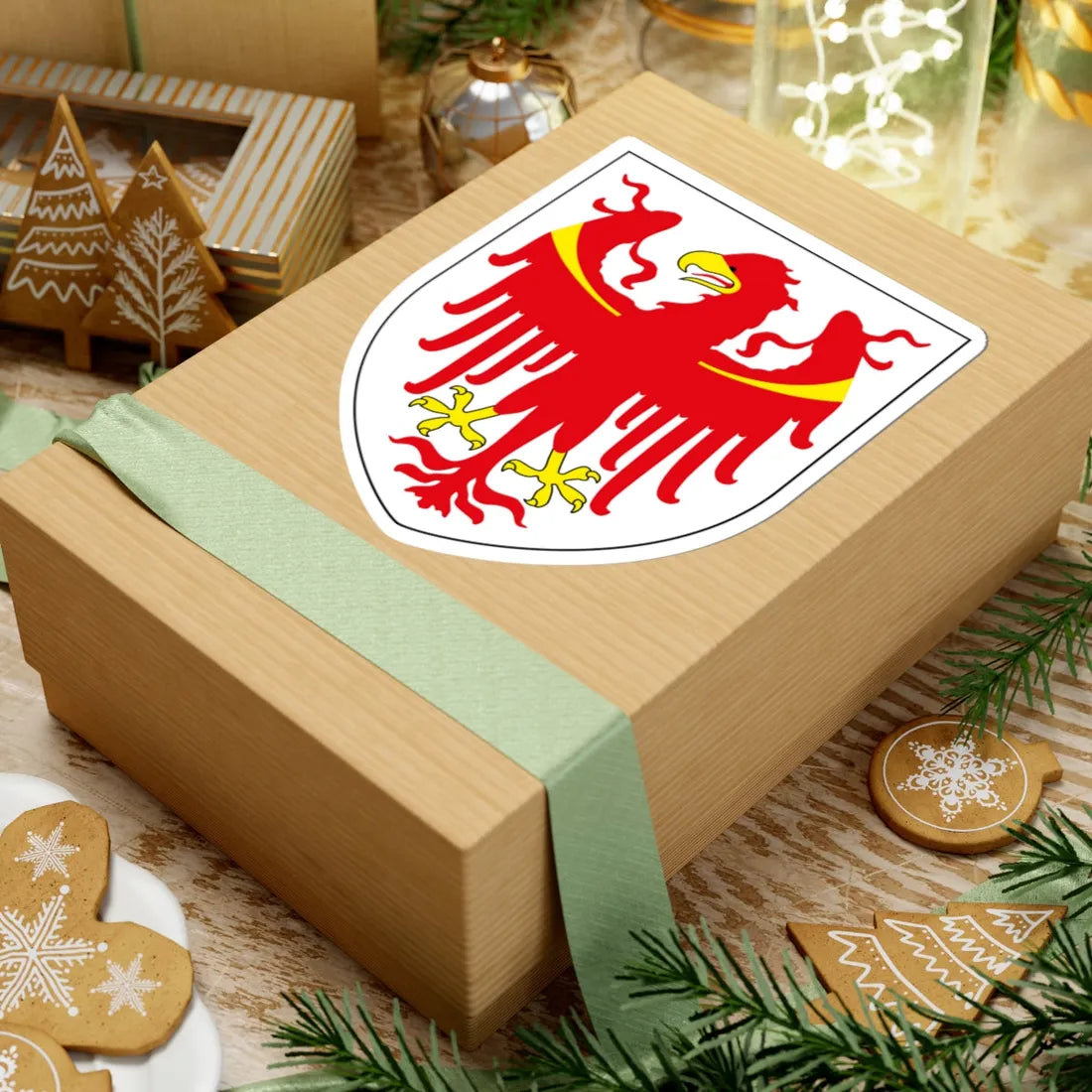 Suedtirol CoA (Italy) (Coat of Arms) STICKER Vinyl Kiss-Cut Decal - The Sticker Space