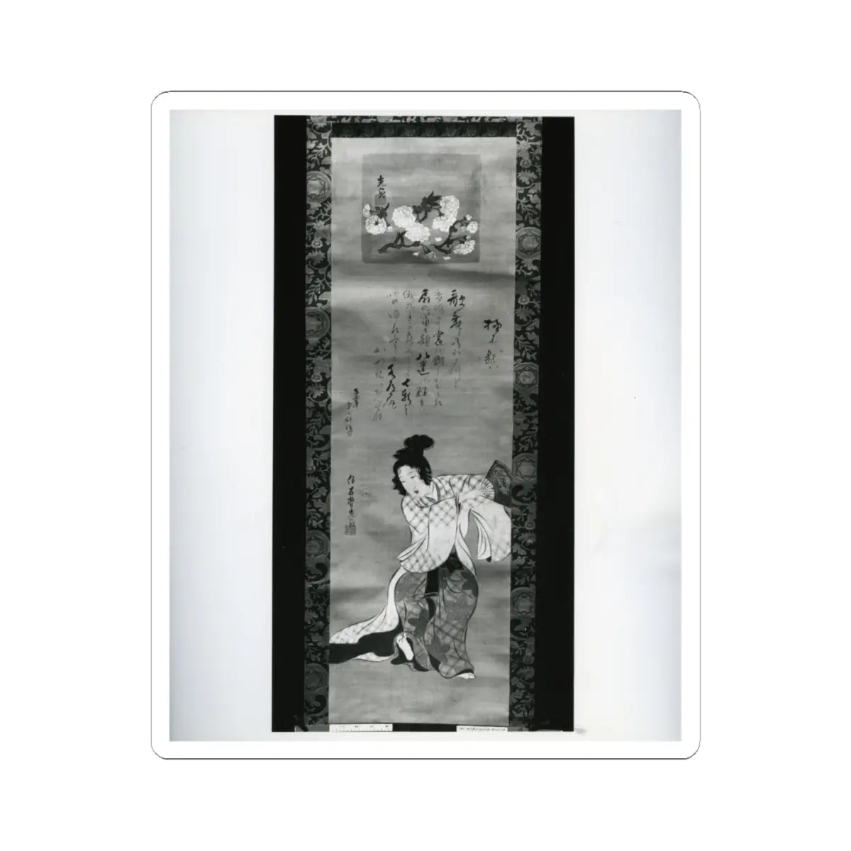 Suga Mitsusada - Pleasure Quarters - 18th–19th century - STICKER Vinyl Kiss-Cut Decal