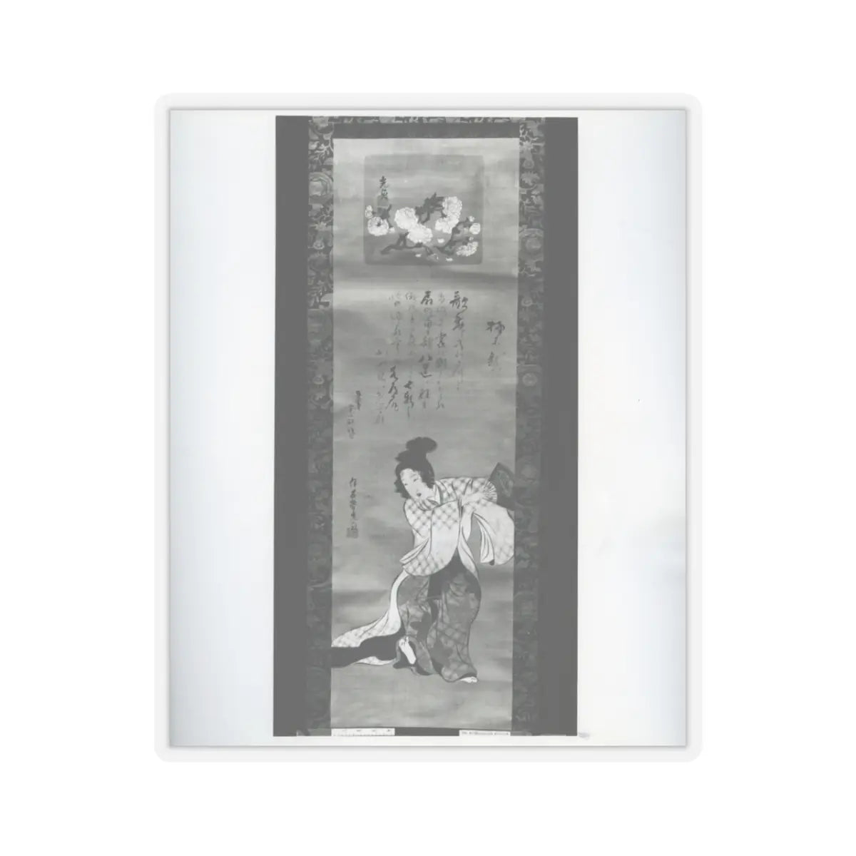 Suga Mitsusada - Pleasure Quarters - 18th–19th century - STICKER Vinyl Kiss-Cut Decal