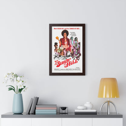 SUGAR HILL 1974 - Framed Movie Poster-The Sticker Space