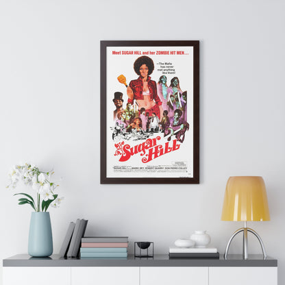 SUGAR HILL 1974 - Framed Movie Poster-The Sticker Space