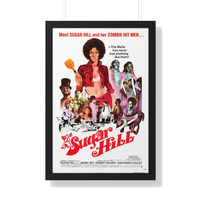 SUGAR HILL 1974 - Framed Movie Poster-20" x 30"-The Sticker Space