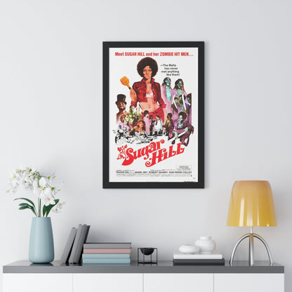 SUGAR HILL 1974 - Framed Movie Poster-The Sticker Space