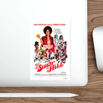 SUGAR HILL 1974 Movie Poster STICKER Vinyl Die-Cut Decal-The Sticker Space