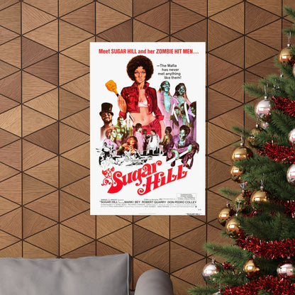 SUGAR HILL 1974 - Paper Movie Poster-The Sticker Space