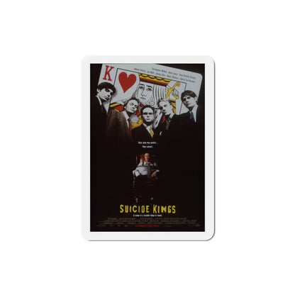 Suicide Kings 1997 Movie Poster Refrigerator Magnet 3 Inch - The Sticker Space