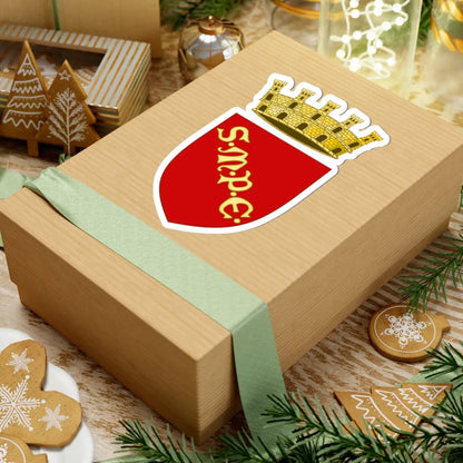 Sulmona-Stemma (Italy) (Coat of Arms) STICKER Vinyl Kiss-Cut Decal - The Sticker Space