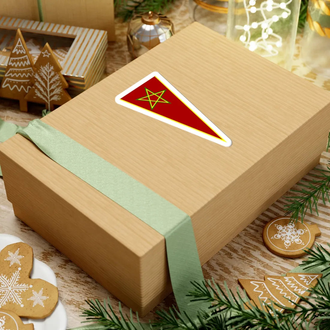 Sultan Standard of Morocco 1939 (Morocco) STICKER Vinyl Kiss-Cut Decal - The Sticker Space