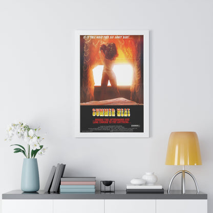 SUMMER HEAT 1987 - Framed Movie Poster-The Sticker Space