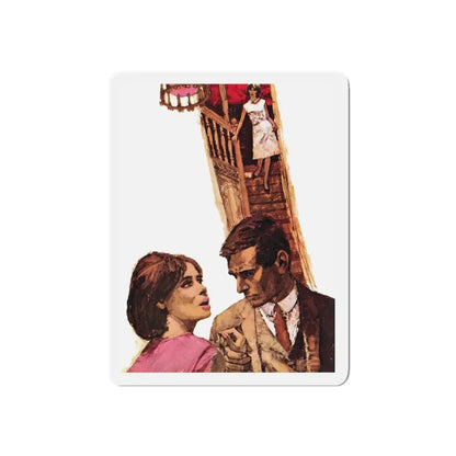 Summer Madness by Rona Randall, My Home magazine, 1964 (Magazine Illustration) Refrigerator Magnet 4 Inch Die-Cut - The Sticker Space