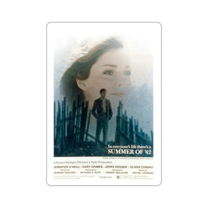 Summer of '42 1971 Movie Poster STICKER Vinyl Die-Cut Decal 2 Inch - The Sticker Space