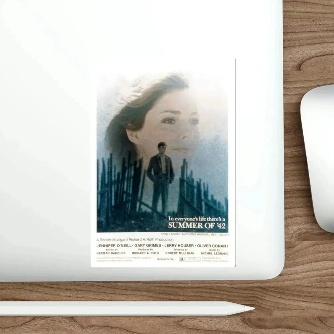 Summer of '42 1971 Movie Poster STICKER Vinyl Die-Cut Decal - The Sticker Space