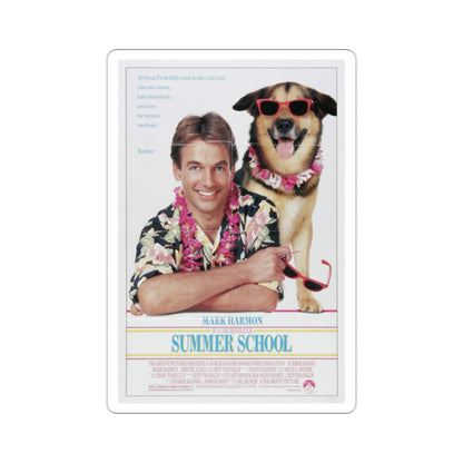 Summer School 1987 Movie Poster STICKER Vinyl Die-Cut Decal-2 Inch-The Sticker Space