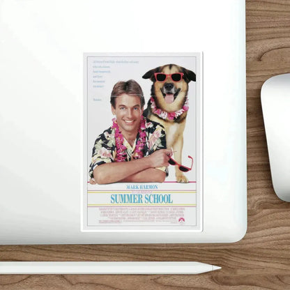 Summer School 1987 Movie Poster STICKER Vinyl Die-Cut Decal - The Sticker Space