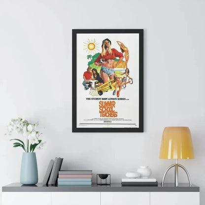 SUMMER SCHOOL TEACHERS 1974 - Framed Movie Poster - The Sticker Space