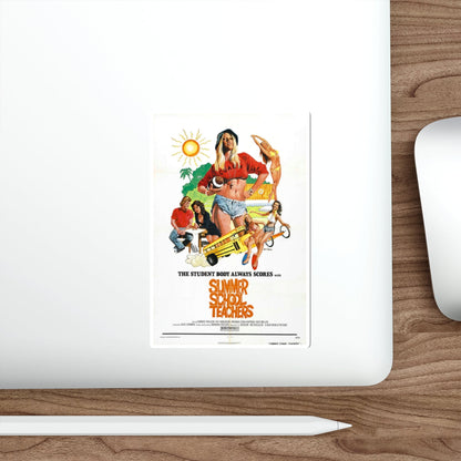 SUMMER SCHOOL TEACHERS 1974 Movie Poster STICKER Vinyl Die-Cut Decal-The Sticker Space