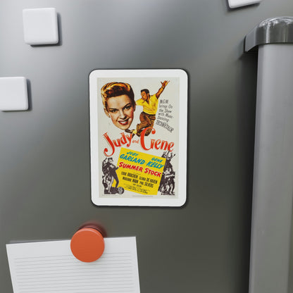 Summer Stock 1950 Movie Poster Die-Cut Magnet-The Sticker Space