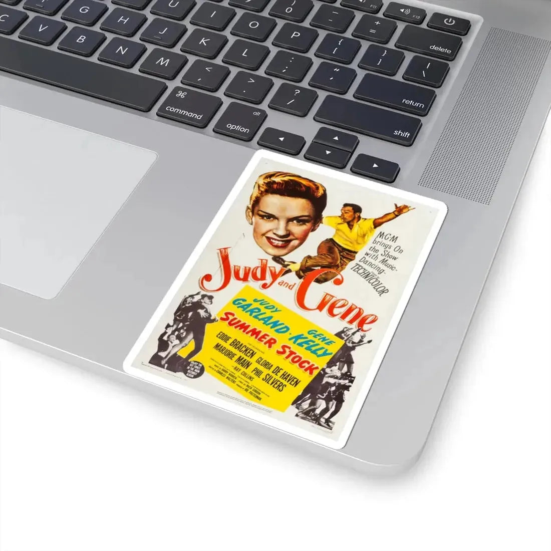Summer Stock 1950 Movie Poster - STICKER Vinyl Kiss-Cut Decal - The Sticker Space