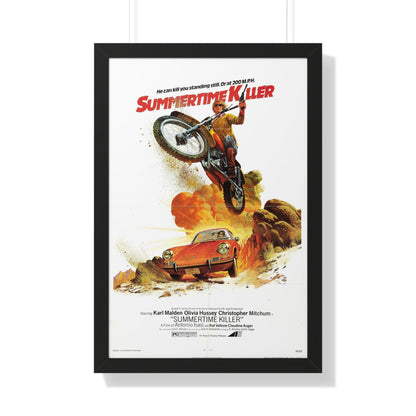 SUMMERTIME KILLER 1972 - Framed Movie Poster-20" x 30"-The Sticker Space