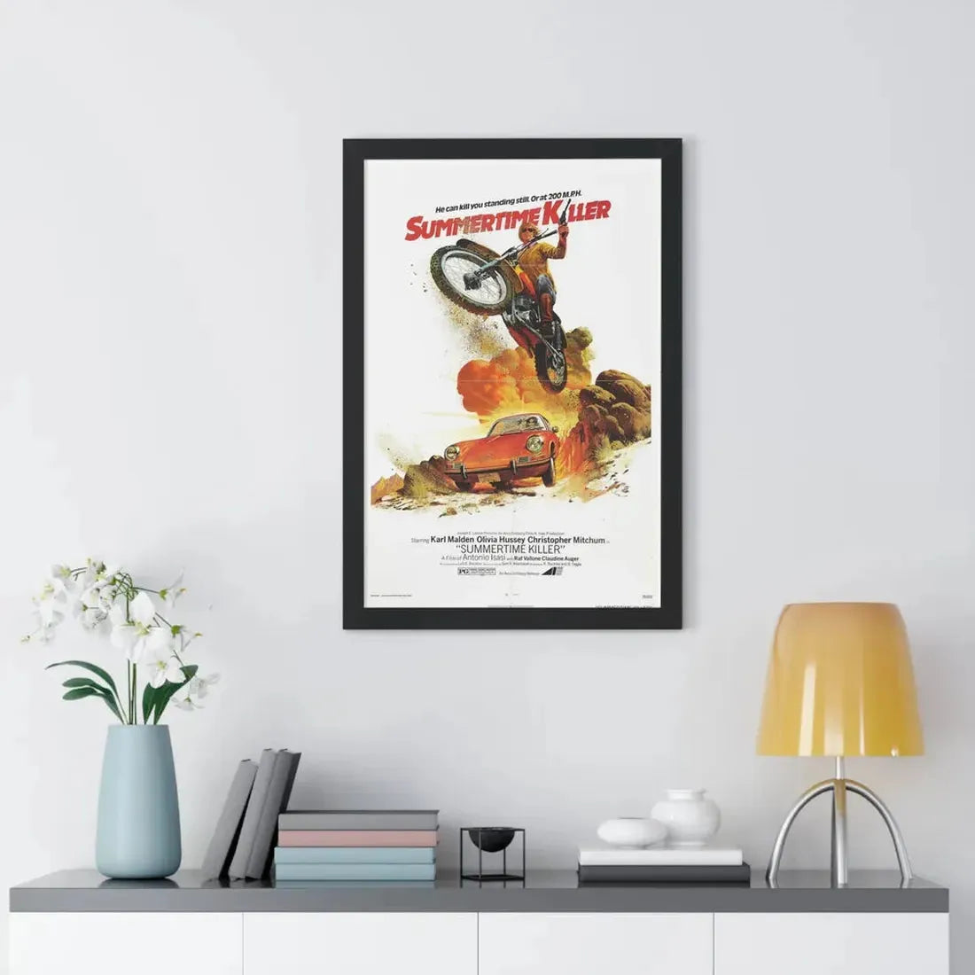 SUMMERTIME KILLER 1972 - Framed Movie Poster - The Sticker Space